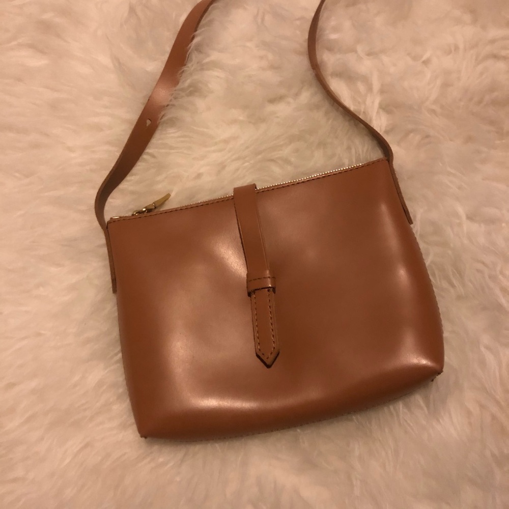 Like New Jcrew Leather Crossbody - Picture 1 of 7